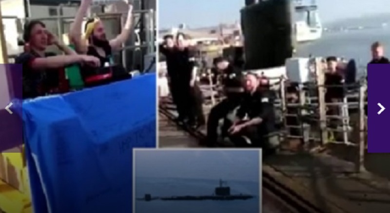 Investigan una fiesta en un submarino nuclear británico en plena cuarentena
