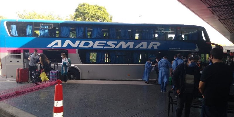 Mendocinos varados en Buenos Aires volvieron a la provincia