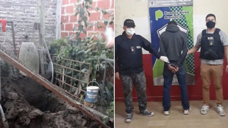 Intentó enterrar viva a una jubilada después de haberla golpeado y violado