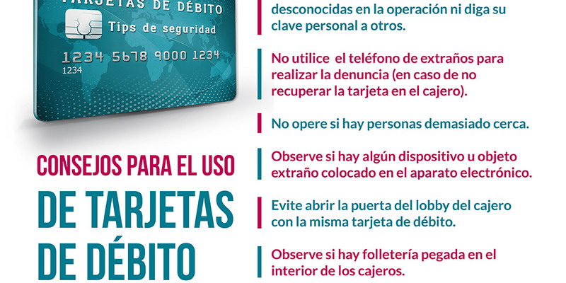Consejos para evitar la clonación de tarjetas de débito