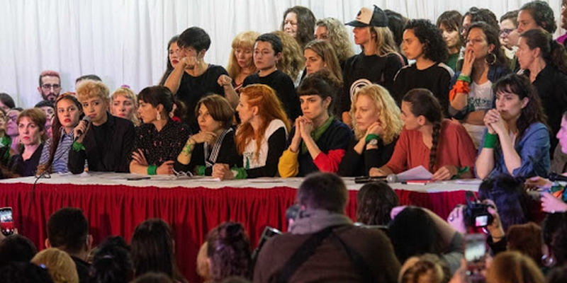 Actrices Argentinas repudia la excarcelación de detenidos por abusos y femicidios