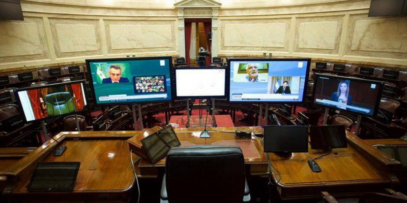 Oficial: Senado convocó a una sesión virtual para el 13 de mayo