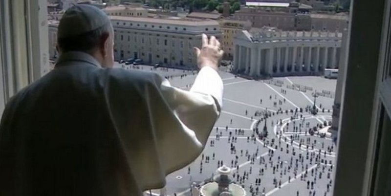 Con el regreso de los fieles, el Papa hizo un pedido especial