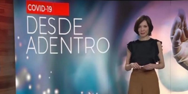 Cristina Pérez, quebrada al escuchar a un paciente que murió de COVID-19
