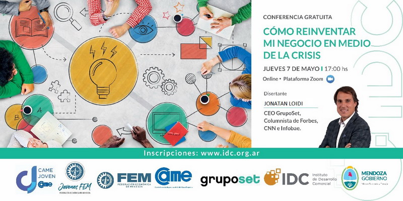 El IDC invita a la conferencia “Cómo reinventar mi negocio en medio de la crisis”