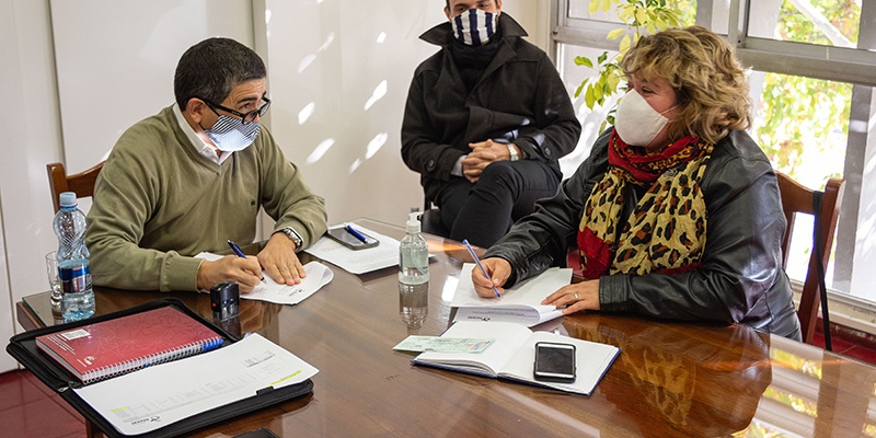 Realizaron un aporte solidario para la urbanización de barrios