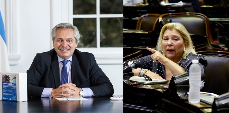 El monstruo viene lento, pero viene: el temor que une a Alberto Fernández con Elisa Carrió