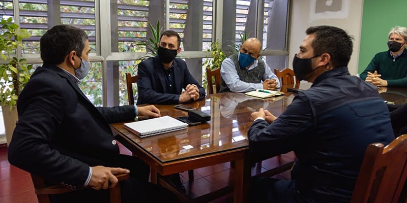 El Jefe Regional Cuyo de Anses visitó el departamento
