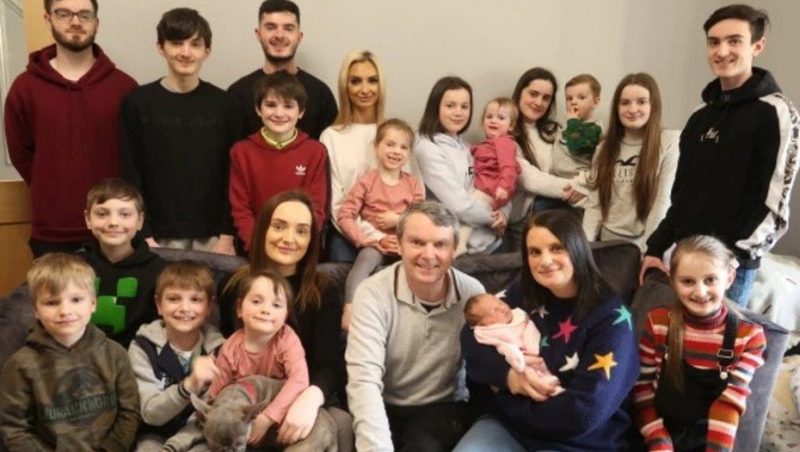 Cómo vive la cuarentena por coronavirus una familia con 22 hijos