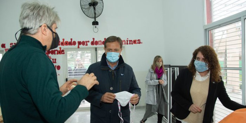 Avanza el Plan Hábitat en barrios de Alvear