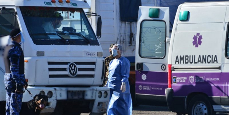 Un camionero mendocino puso en alerta epidemiológica a San Luis