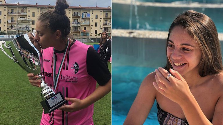 Conmoción en Italia por la trágica muerte de una futbolista de 21 años