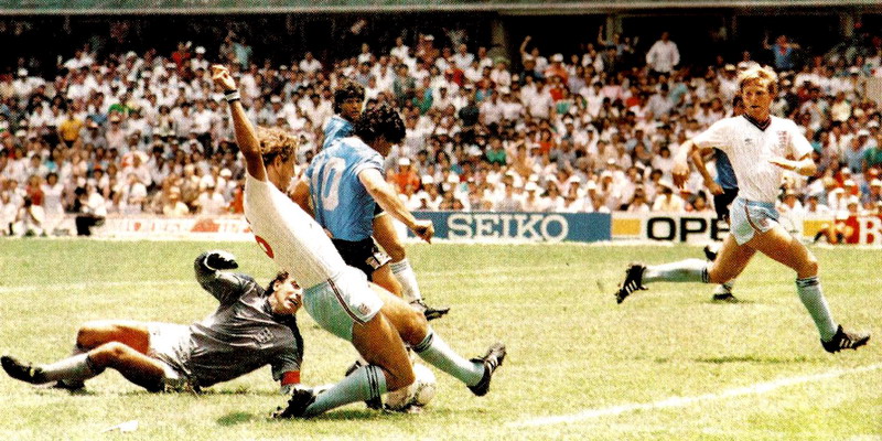 Diego Maradona, a 34 años del gol más lindo de los mundiales