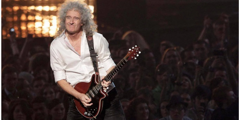 Brian May fue elegido el mejor guitarrista de la historia del rock
