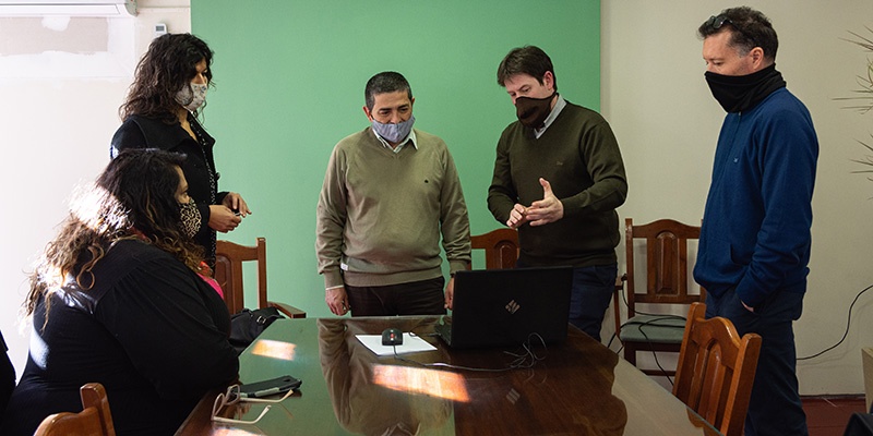 APID recibió el software de aprendizaje para personas con discapacidad elaborado en Alvear