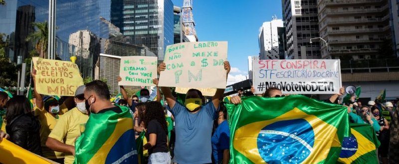 Brasil: seguidores de Bolsonaro piden golpe militar