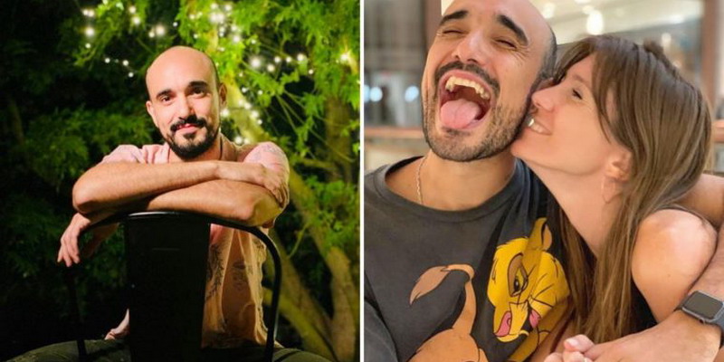 Abel Pintos a días de ser papá de Agustín, publicó una romántica foto