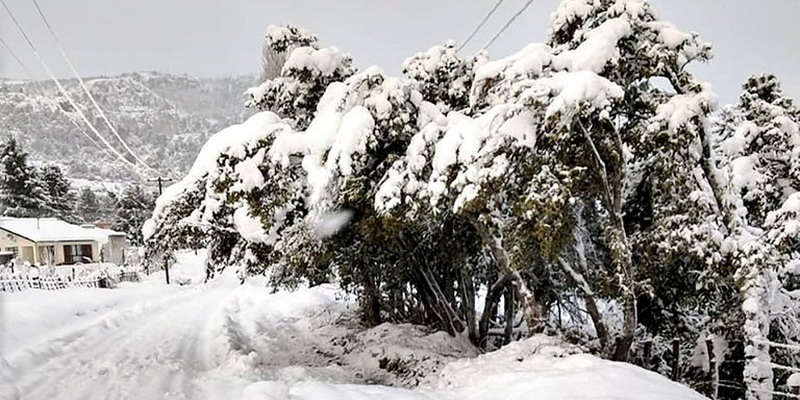 Temporal histórico en la Patagonia: cierre de rutas y temperaturas de hasta 20 grados bajo cero