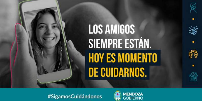 Día del Amigo: el gobernador instó a los mendocinos a cuidarse