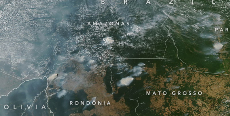 Preocupante: Condiciones óptimas para las temporadas de incendios en el Amazonas y huracanes en el Atlántico