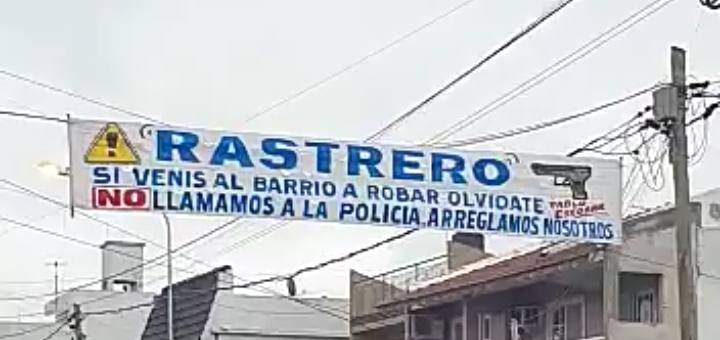 Los vecinos de Isidro Casanova les advierten a los ladrones: “No llamamos a la policía, arreglamos nosotros”