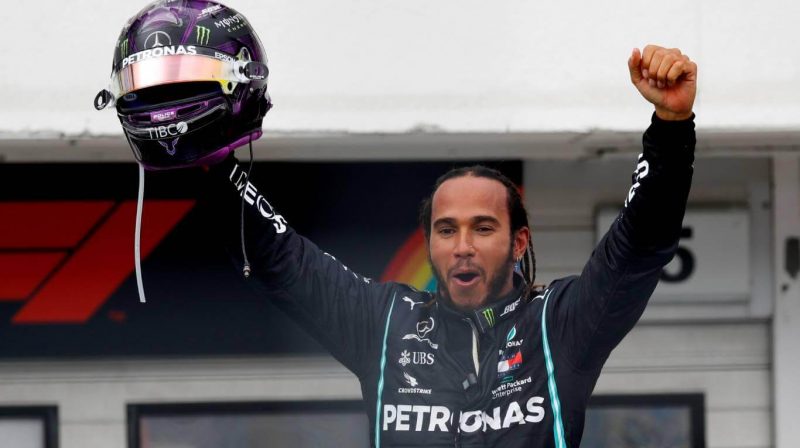 Lewis Hamilton ganó en Turquía e igualó el récord de Schumacher