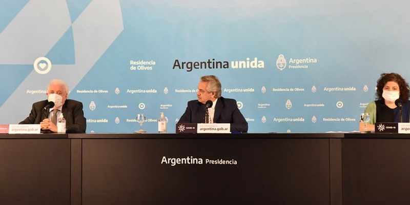 Alberto Fernández anunció que la vacuna contra el coronavirus estará lista el primer semestre del 2021
