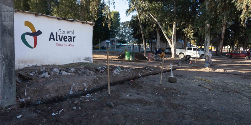 Numerosas obras públicas se ejecutan en todo el Departamento
