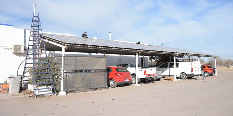 Alvear cuenta con  su primer sistema de energía solar