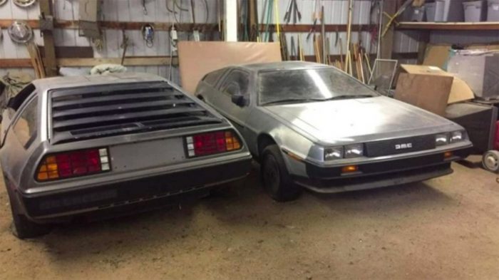 Volvieron al futuro: encuentran dos DeLorean abandonados en un galpón hace 40 años
