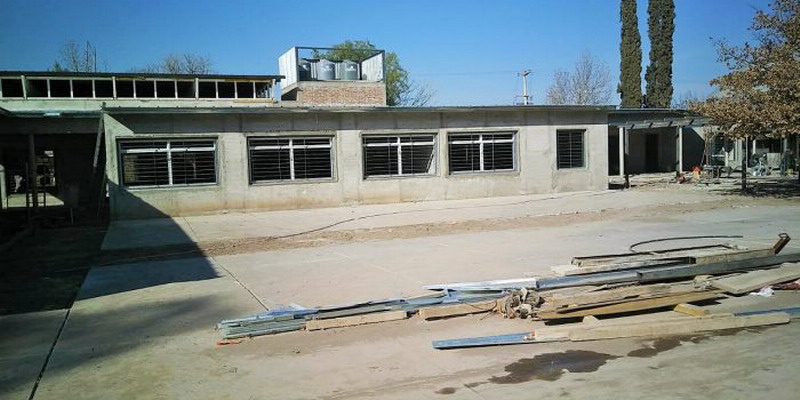 La ampliación y refuncionalización de la Escuela Griselda Guillén estará lista en diciembre