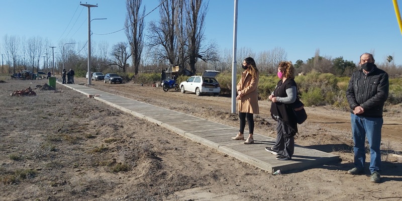 Avanzan las obras del nuevo barrio Malvinas Argentinas III