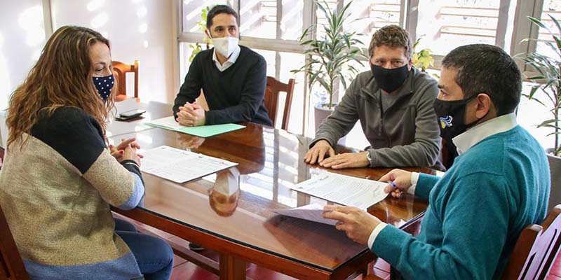 Se firmó el convenio para el “Operativo Reservorios de Agua de Riego para Verduras y Hortalizas”