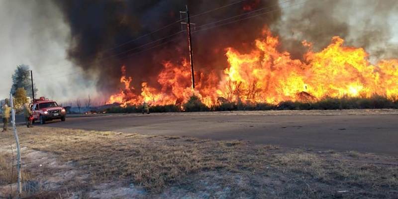 Varios focos de incendio se registraron en las últimas horas