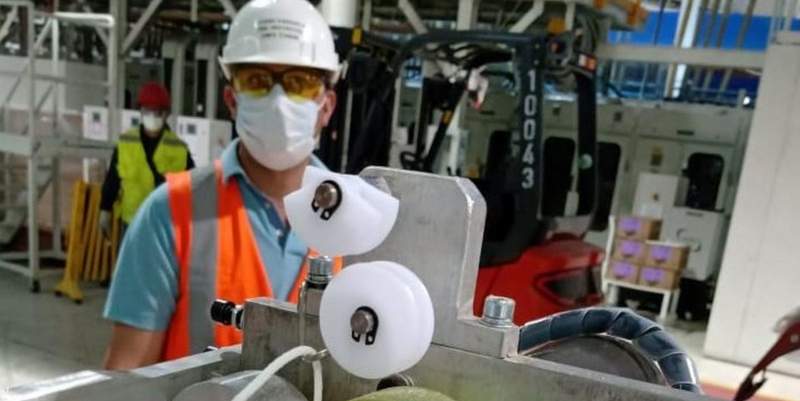 La industria cayó 6,6% en junio