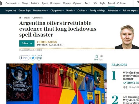“Un desastre”: feroz crítica de un diario europeo a la cuarentena argentina