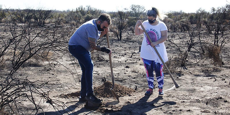 Forestaron con Algarrobo la Reserva El Trapal
