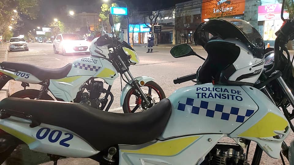 Motociclista alcoholizado fue detenido