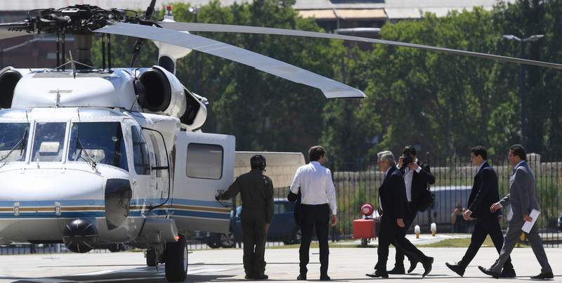 Más de US$ 70 mil para retapizar los helicópteros presidenciales