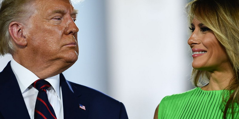 Donald Trump y Melania dieron positivo en coronavirus