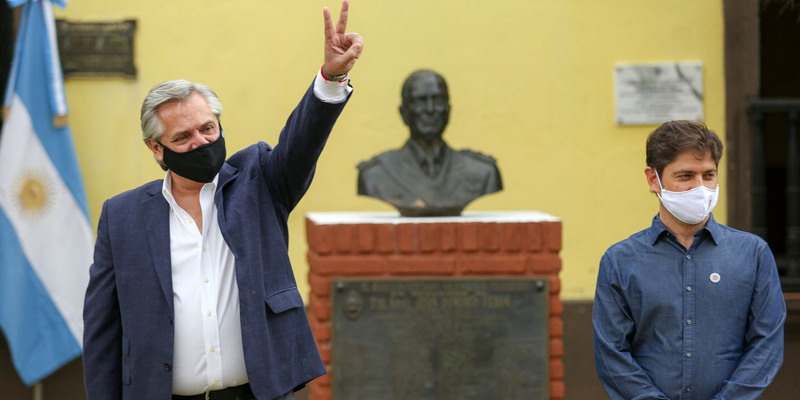 Día de la Lealtad peronista: Alberto Fernández llamó a “reconstruir la Argentina entre todos”