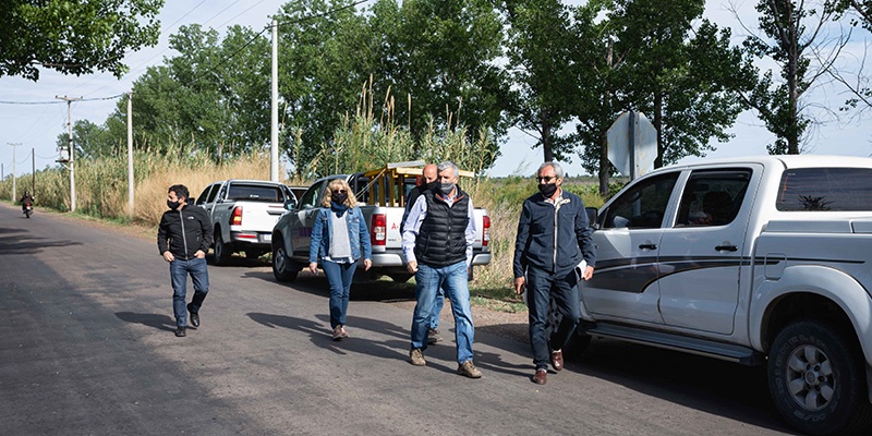 El Consejo Provincial de Vialidad se reunió en Alvear y se firmó un convenio para obras de asfalto