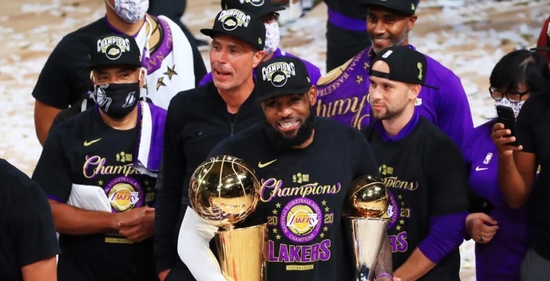 Los Angeles Lakers, campeón de la NBA: LeBron James fue elegido MVP de las finales y quedó cerca del récord de Michael Jordan