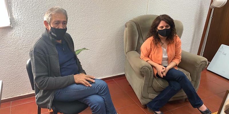 Guillermo Amstutz visitó el departamento