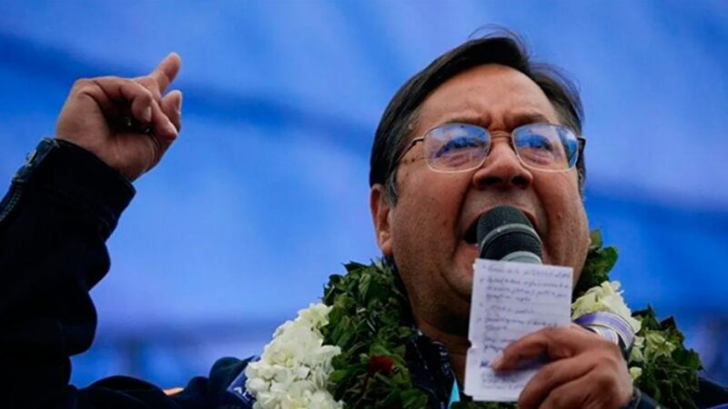 Luis Arce habría sido electo presidente de Bolivia