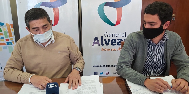 Marcolini y Zamarbide se reunieron por temas estructurales para la región.