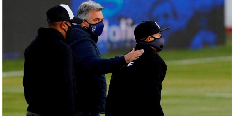Preocupa la salud de Diego Maradona: está internado y le harán chequeos