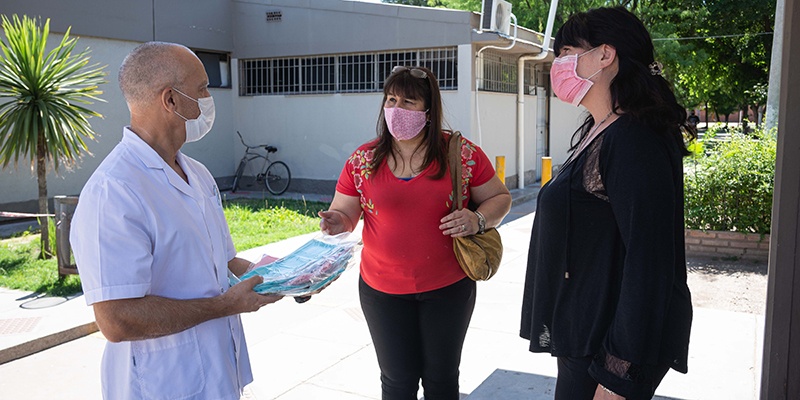 Entregaron insumos para neonatología y salas comunes del hospital