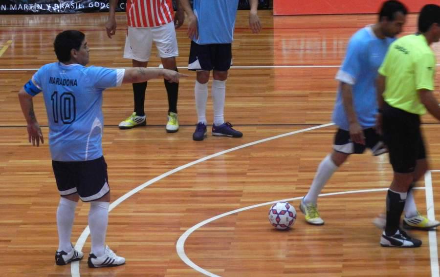 El día que Maradona pisó suelo alvearense