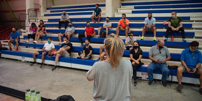 Profesores de Educación Física se informaron sobre la importancia de la matriculación